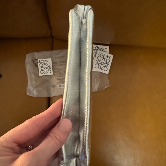 YSL Silver Star Makeup Pouch NWT - Picture 4 of 4